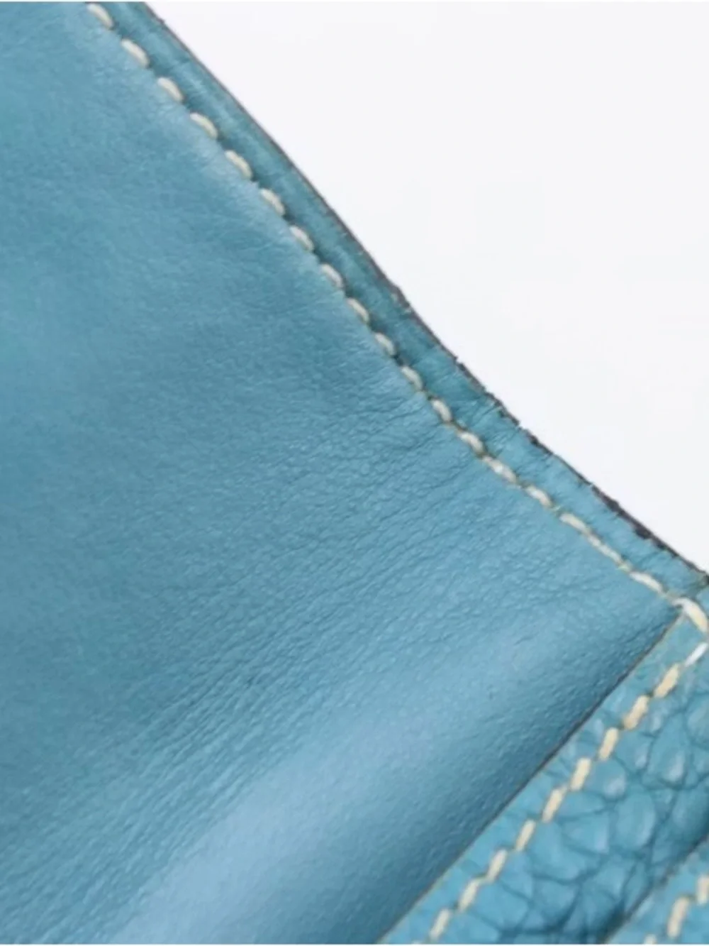 Hermès Dogon Duo GM Bifold Wallet in Blue Clemence Leather